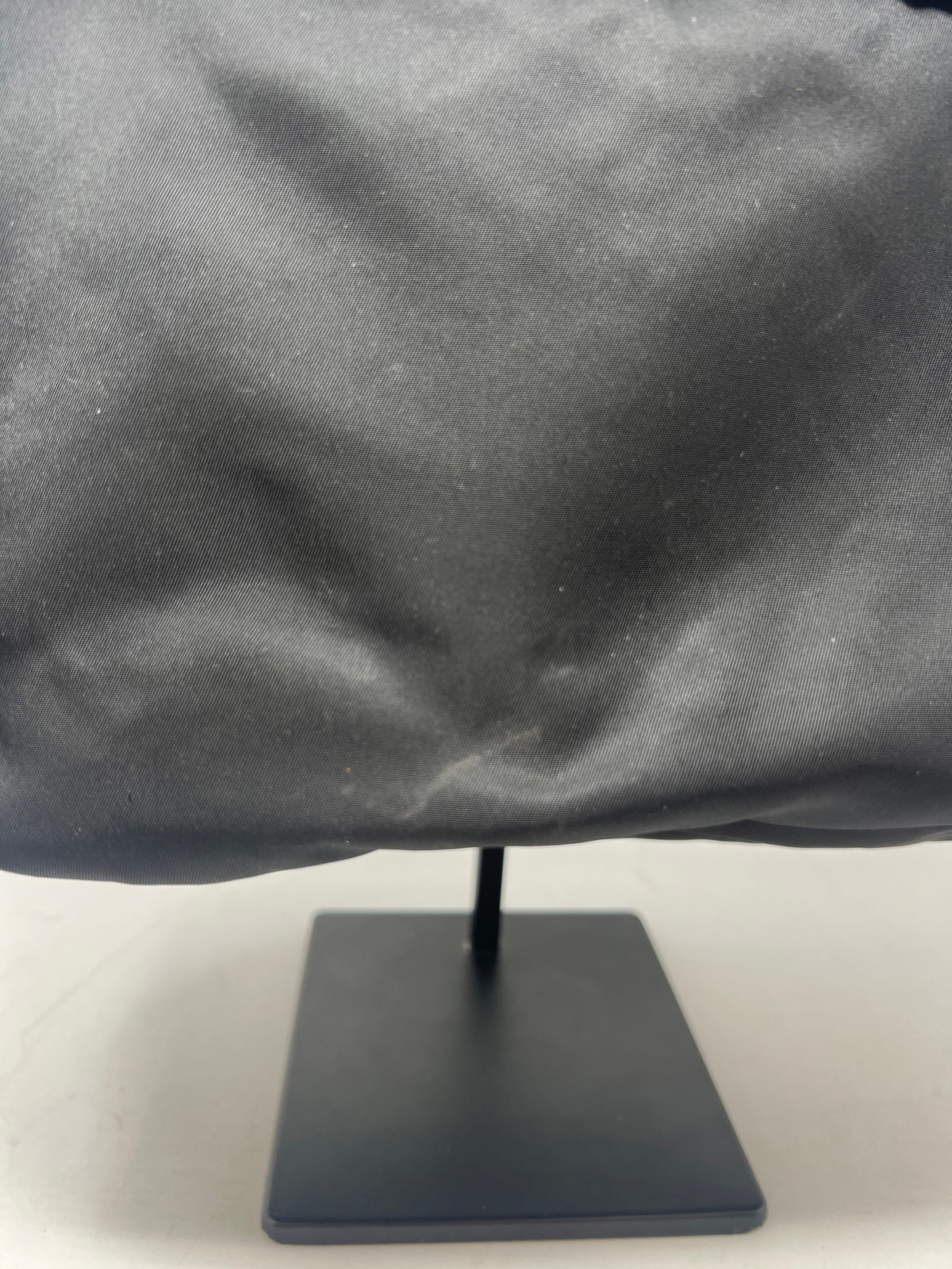 Prada Navy Blue Tessuto Reversible Tote