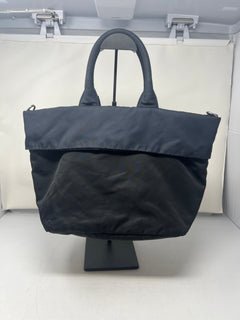 Prada Navy Blue Tessuto Reversible Tote