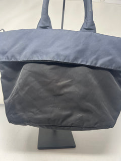 Prada Navy Blue Tessuto Reversible Tote