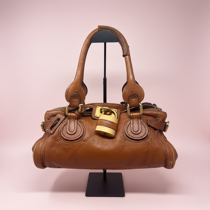 Chloé Brown Leather Large Paddington