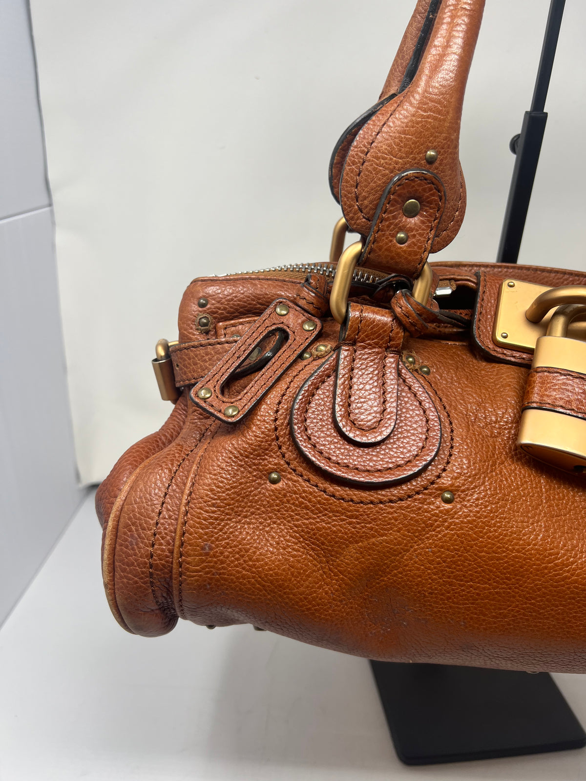 Chloé Brown Leather Large Paddington