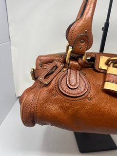 Chloé Brown Leather Large Paddington