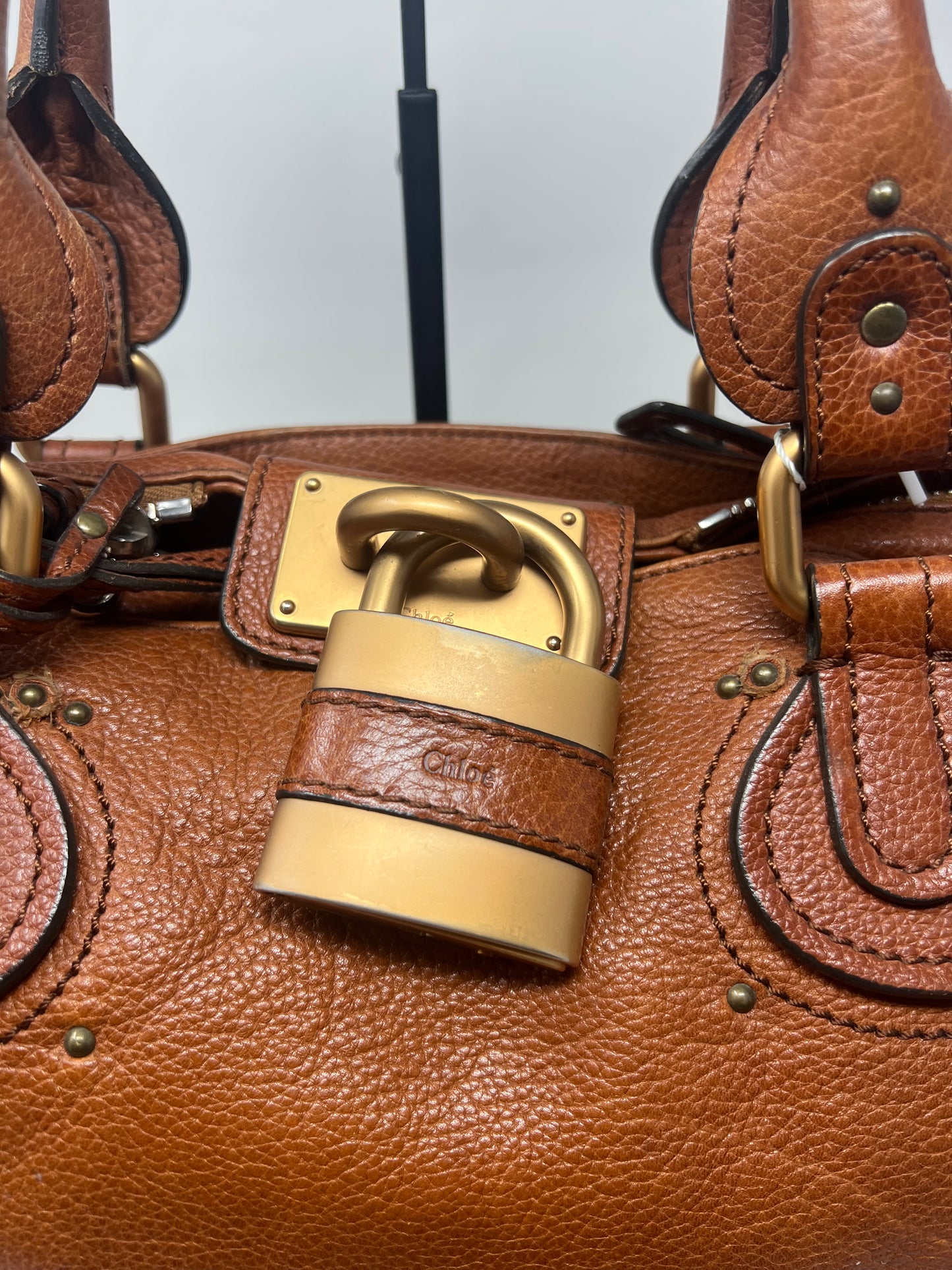 Chloé Brown Leather Large Paddington