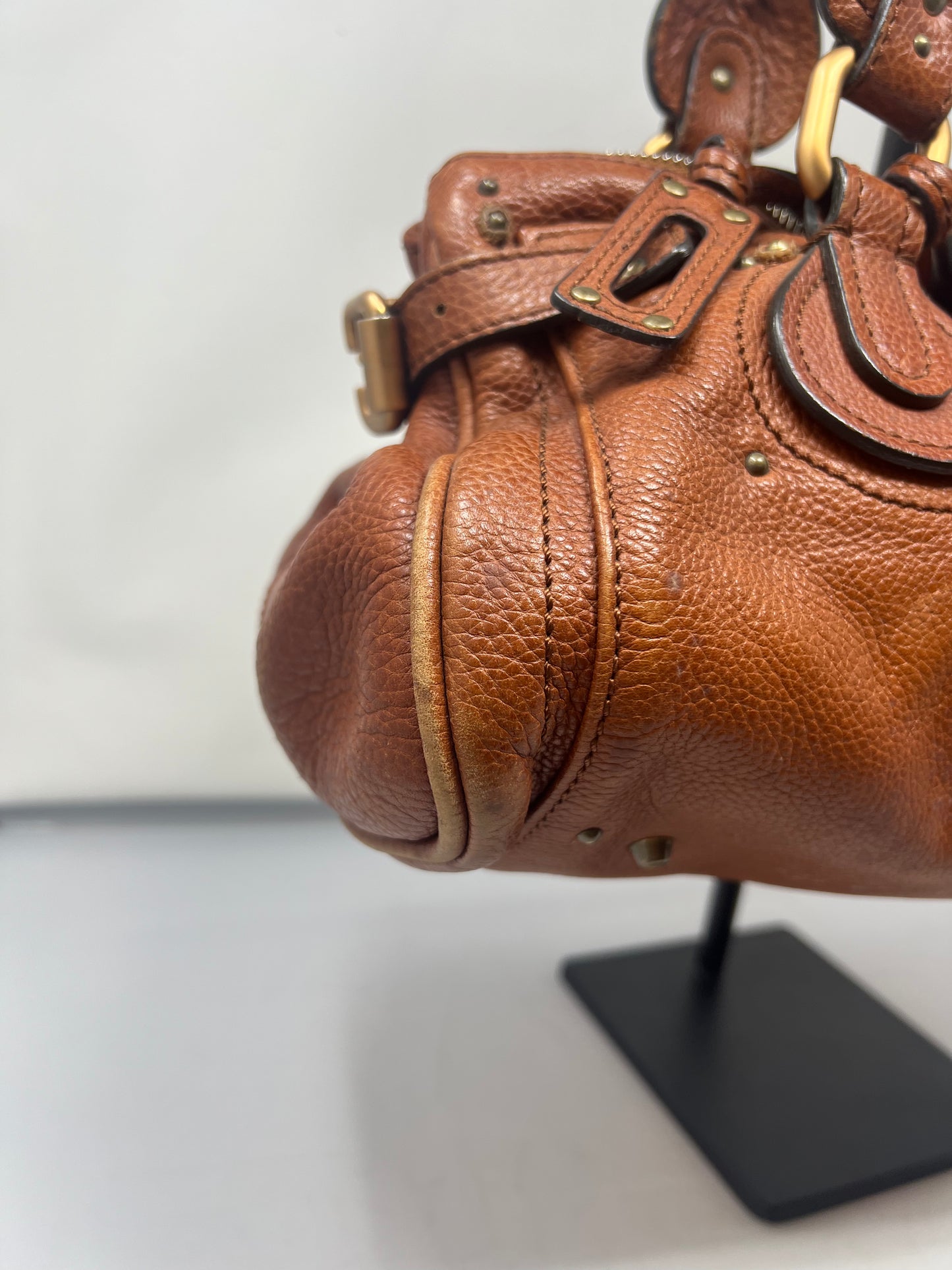 Chloé Brown Leather Large Paddington