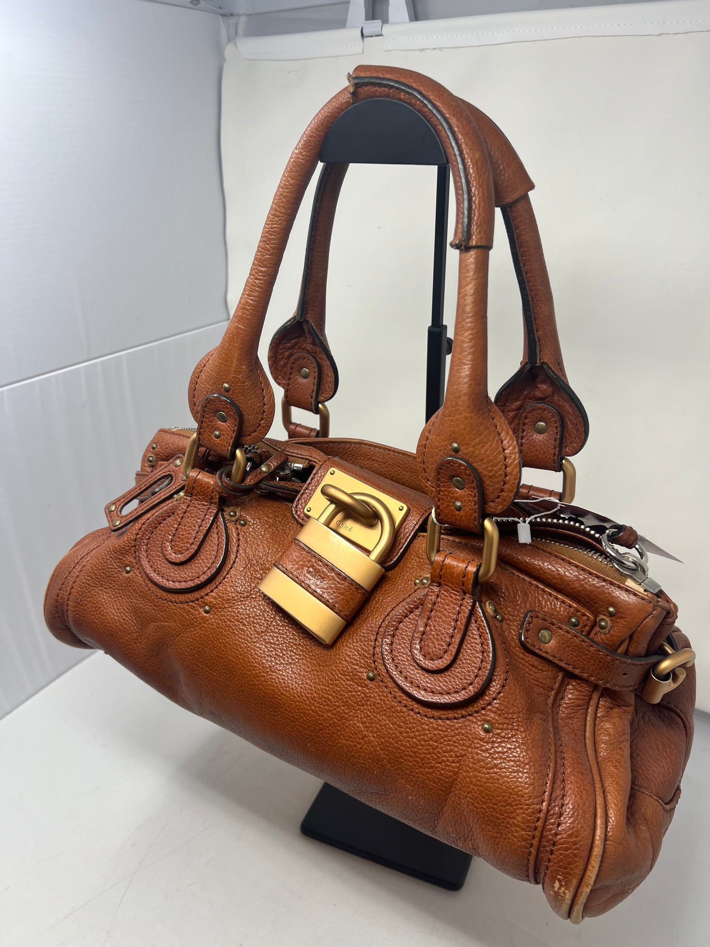 Chloé Brown Leather Large Paddington