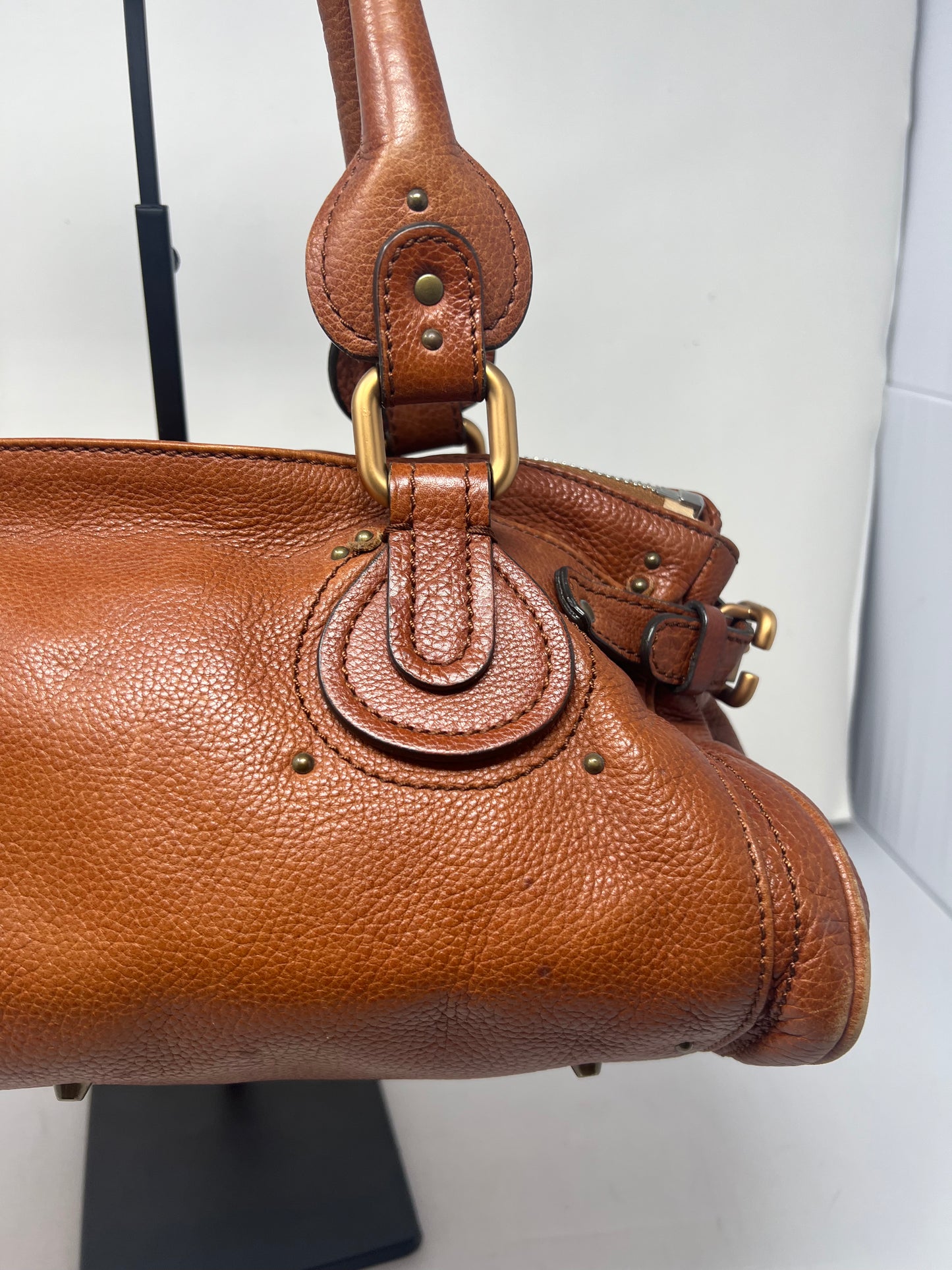 Chloé Brown Leather Large Paddington