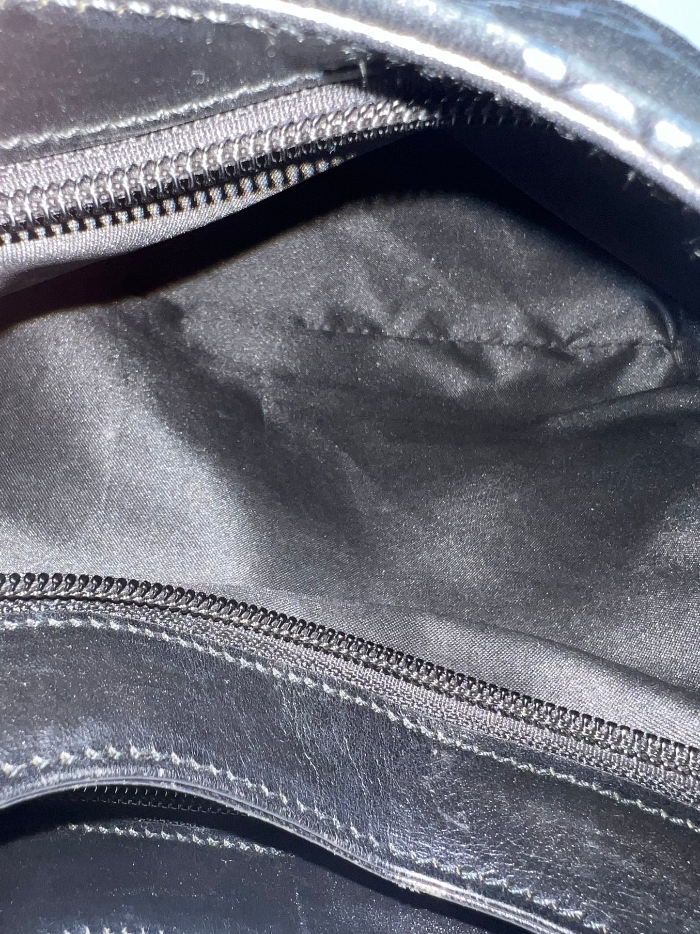 Gucci Metal handle suede hobo bag