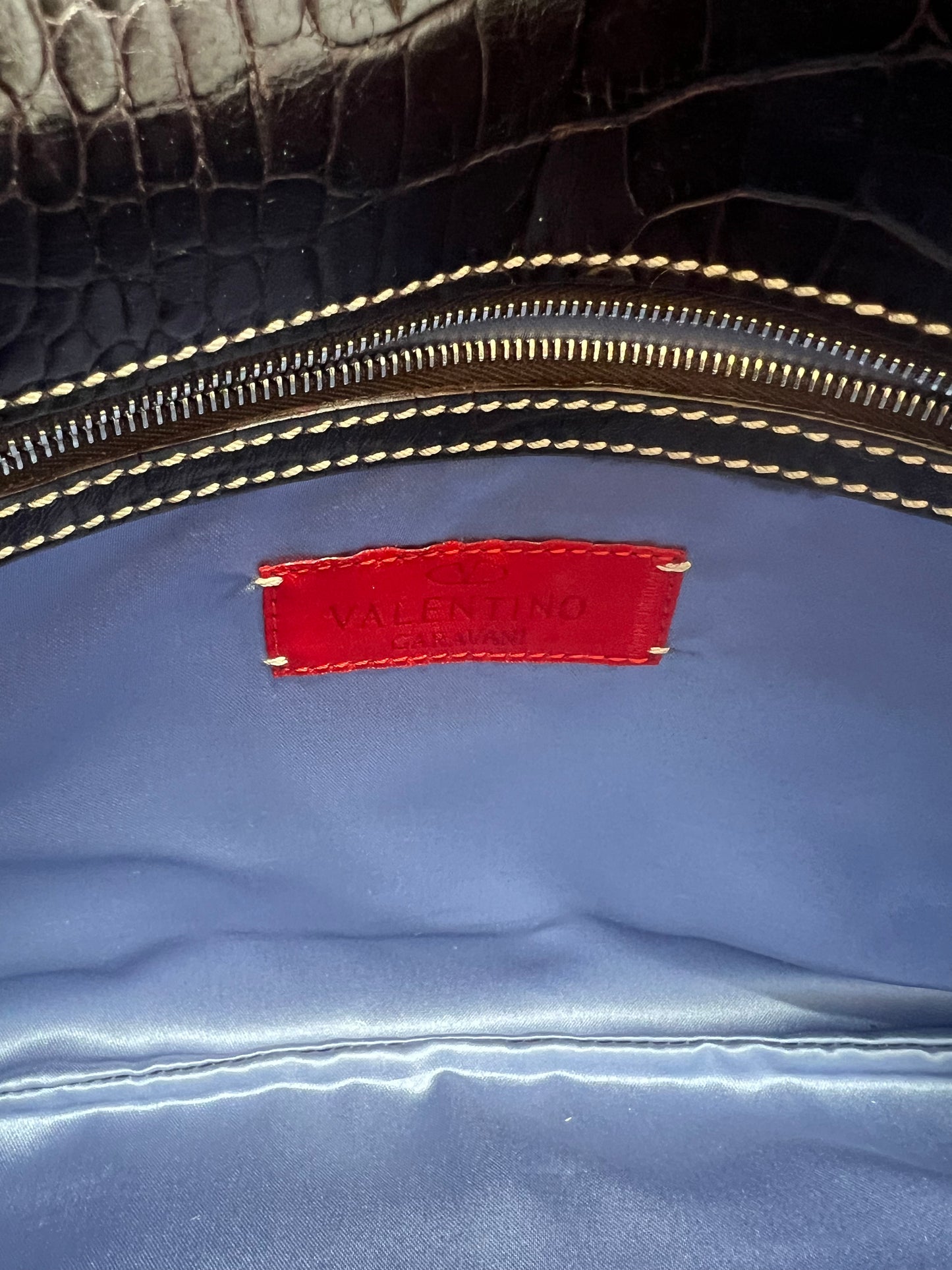 Valentino Cheetah Ponyhair Shoulder Bag