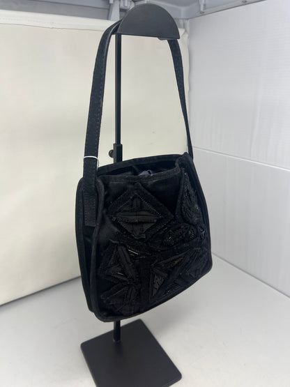 Prada Beaded Applique Small Tote