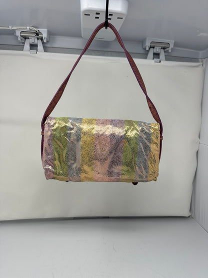 Fendi Baguette Multicolour Suede (comes with original duster)