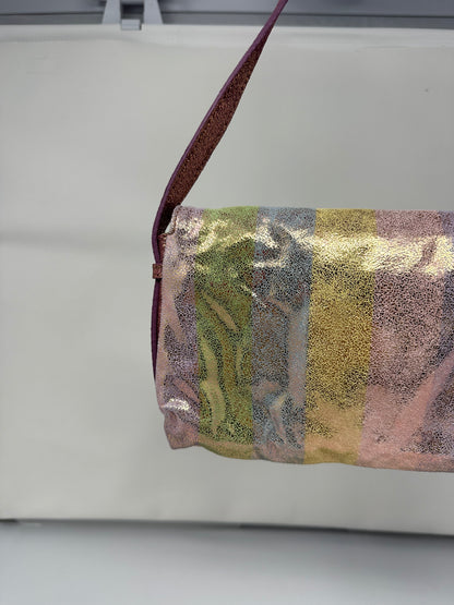 Fendi Baguette Multicolour Suede (comes with original duster)