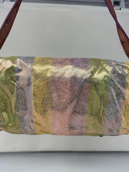 Fendi Baguette Multicolour Suede (comes with original duster)