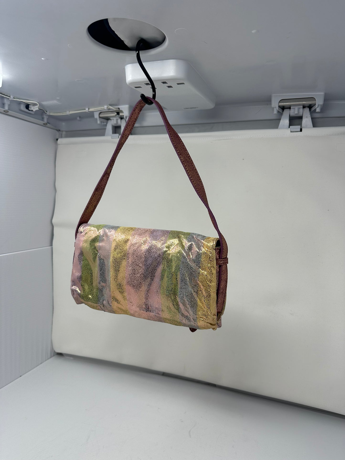 Fendi Baguette Multicolour Suede (comes with original duster)