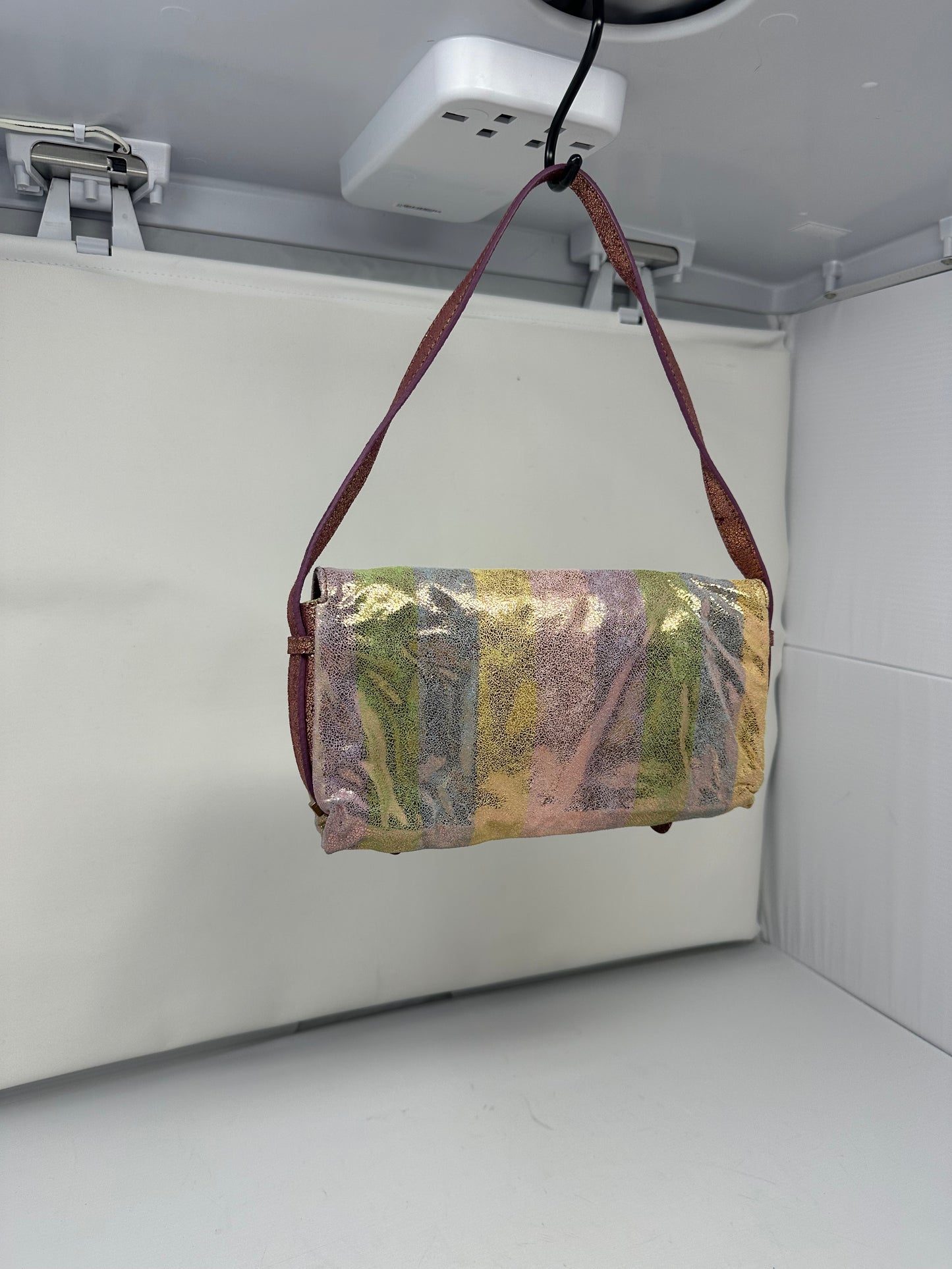 Fendi Baguette Multicolour Suede (comes with original duster)