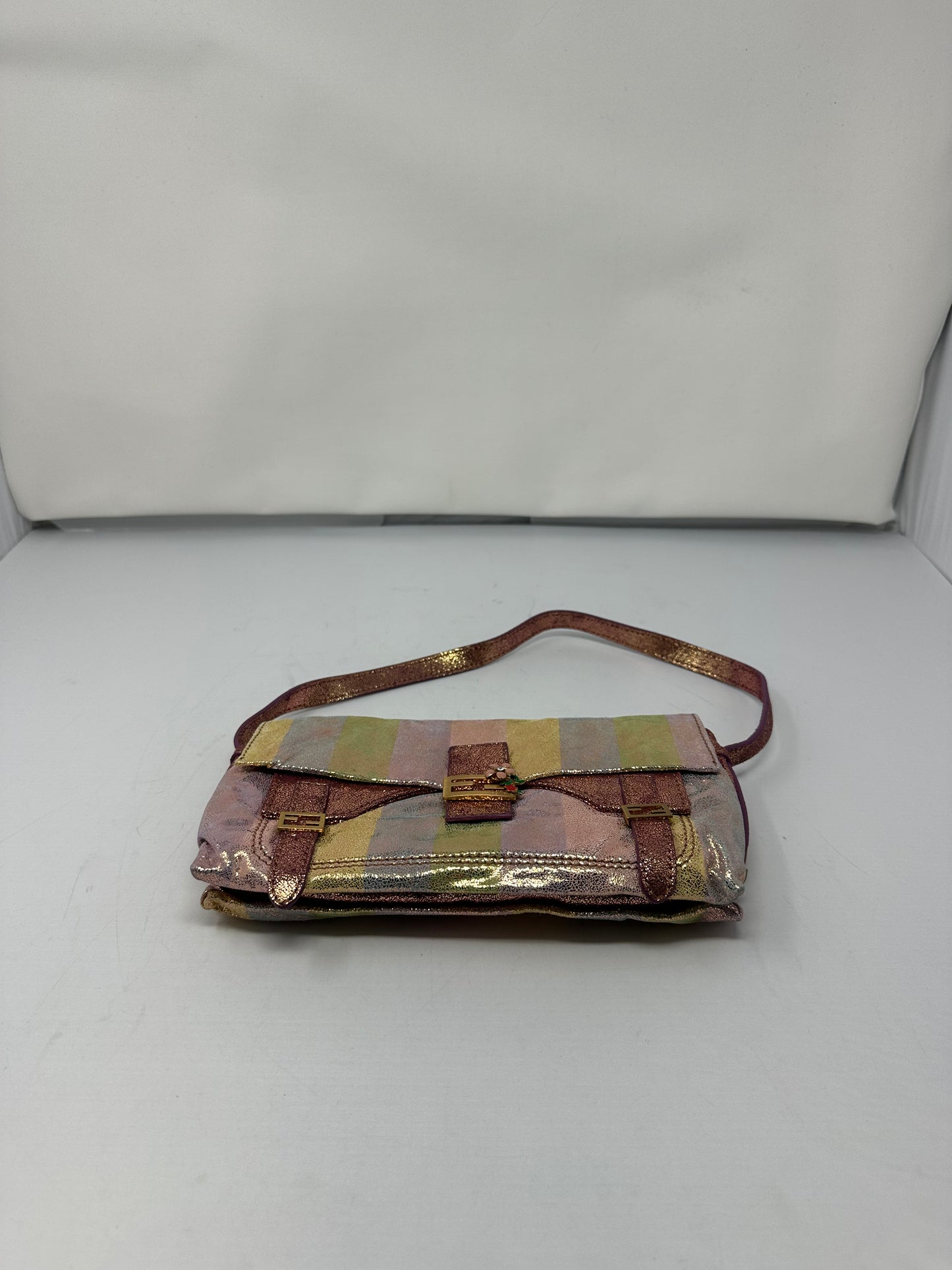 Fendi Baguette Multicolour Suede (comes with original duster)