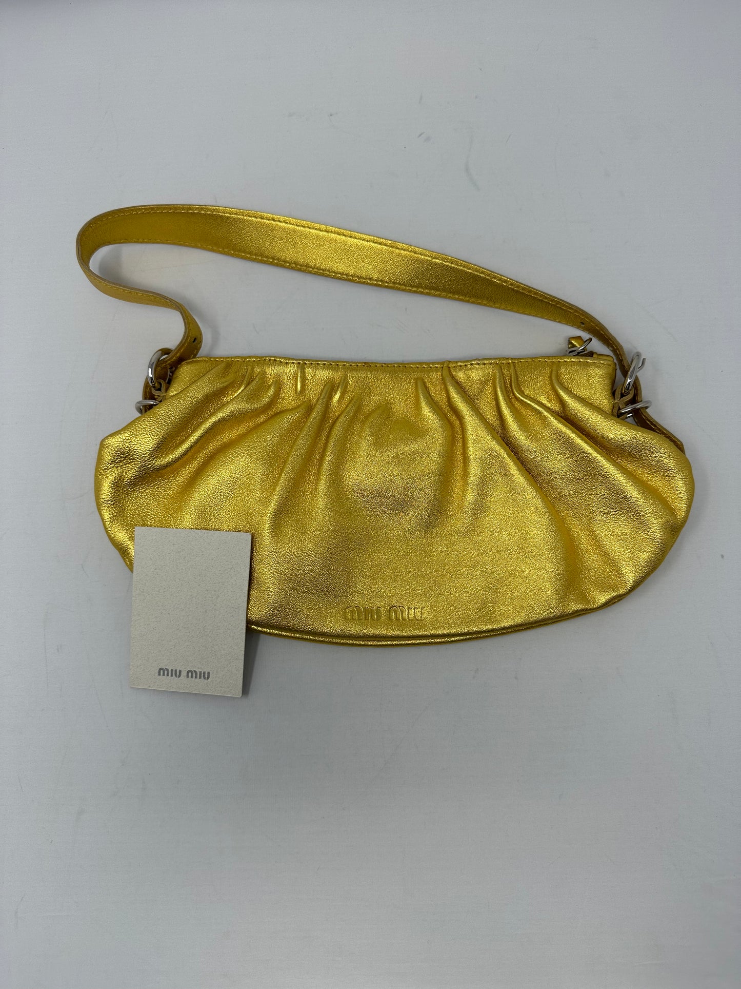Miu Miu Gold Bag