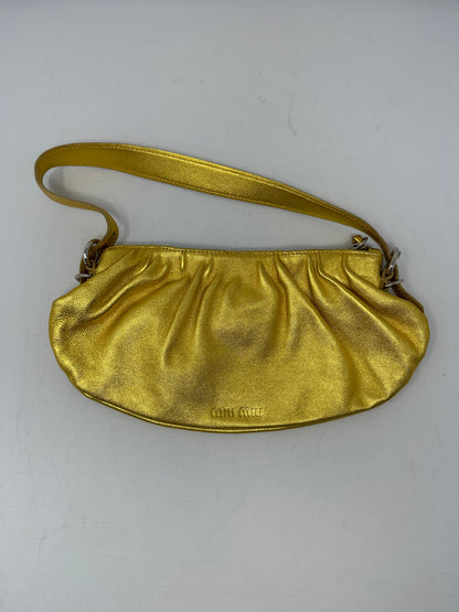 Miu Miu Gold Bag
