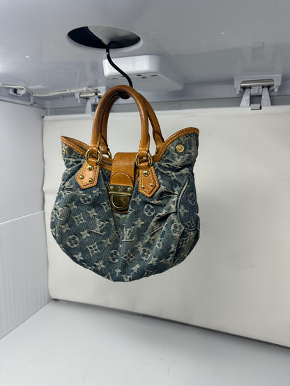 Louis Vuitton Monogram Denim Pleaty