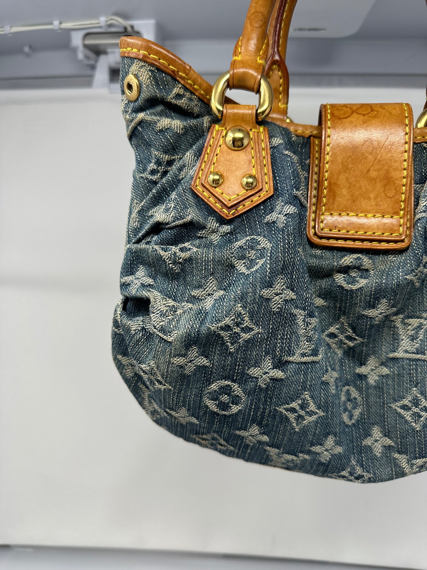 Louis Vuitton Monogram Denim Pleaty