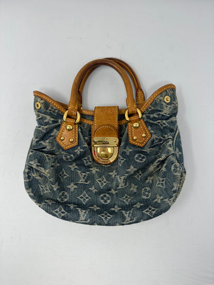 Louis Vuitton Monogram Denim Pleaty