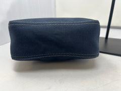 Fendi Navy Canvas Mamma Mini Handbag