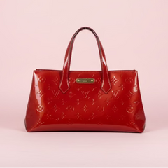 Louis Vuitton Red Vernis Wilshire