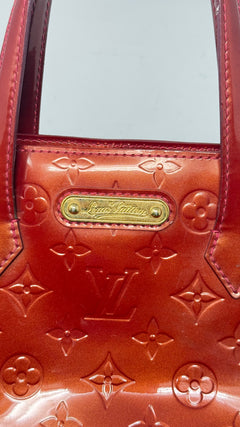 Louis Vuitton Red Vernis Wilshire