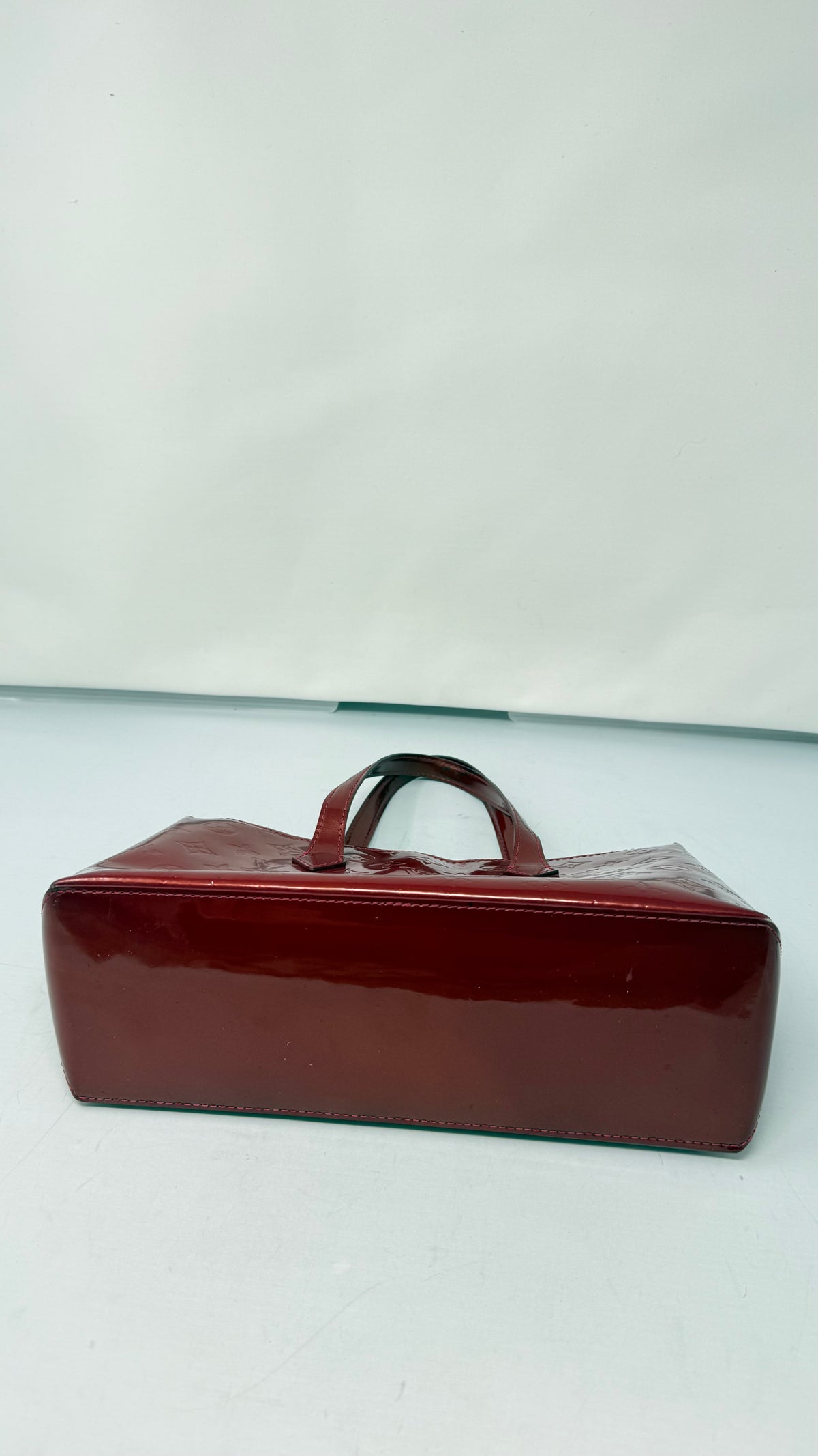 Louis Vuitton Red Vernis Wilshire