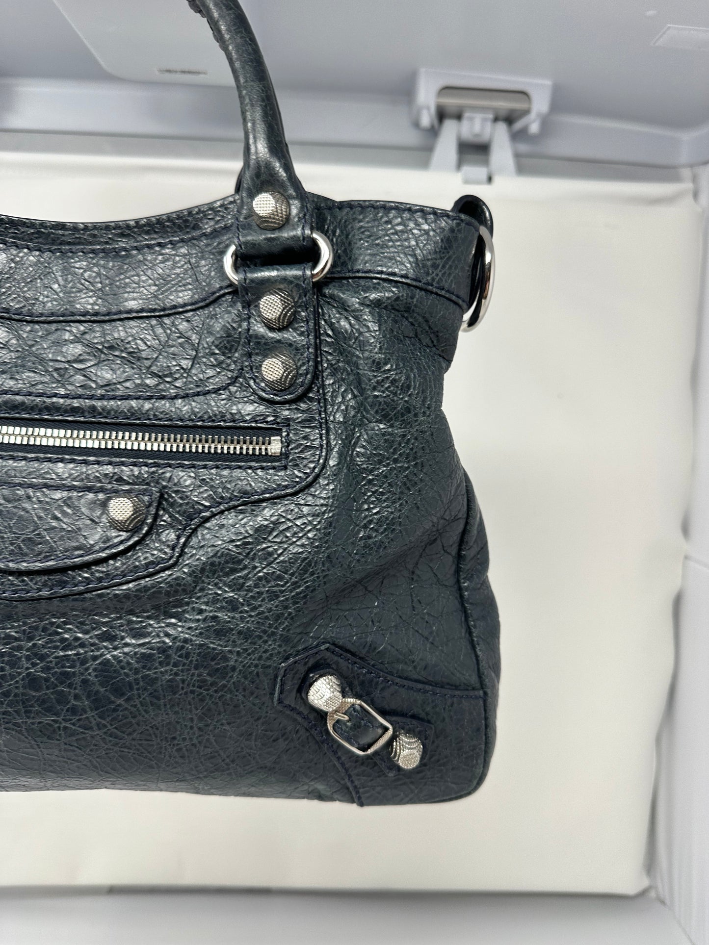 Balenciaga City Bag Navy