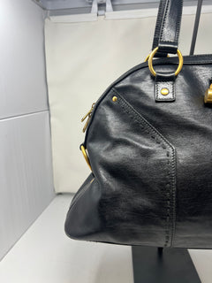 YSL Muse Black Leather
