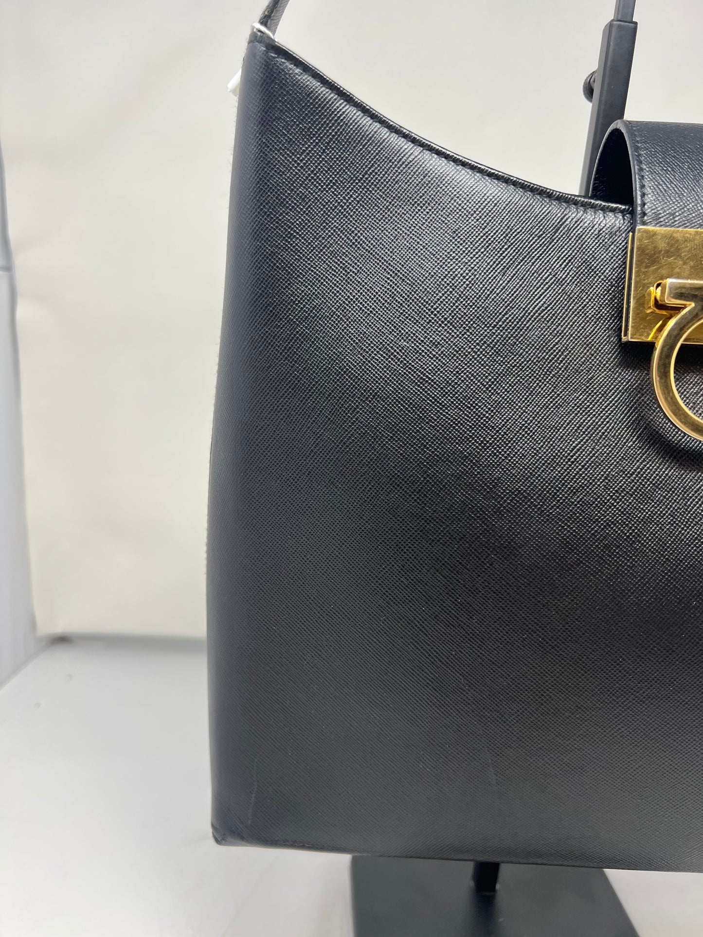 Black Ferragamo Tote