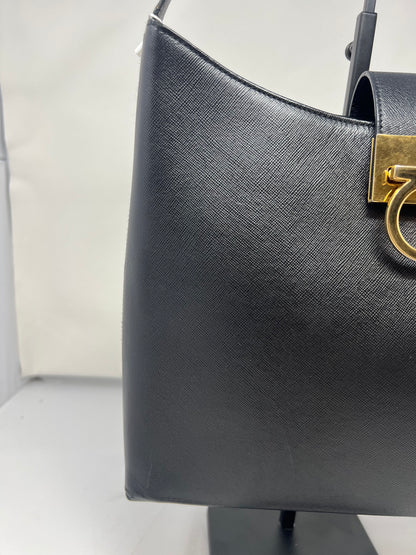 Black Ferragamo Tote