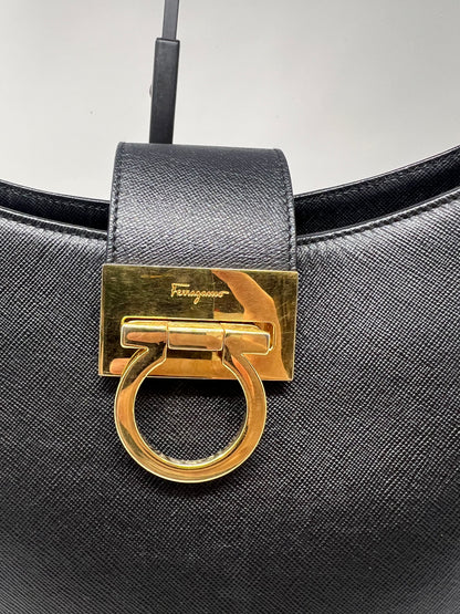 Black Ferragamo Tote