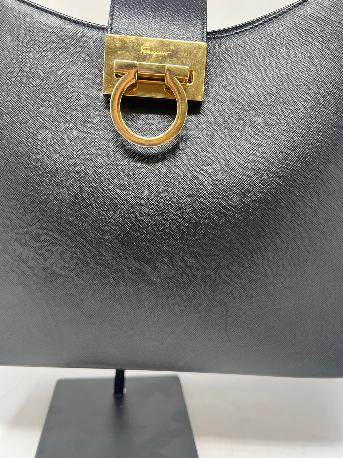 Black Ferragamo Tote