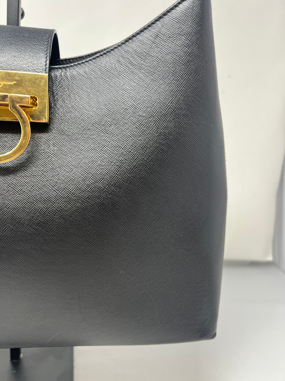 Black Ferragamo Tote