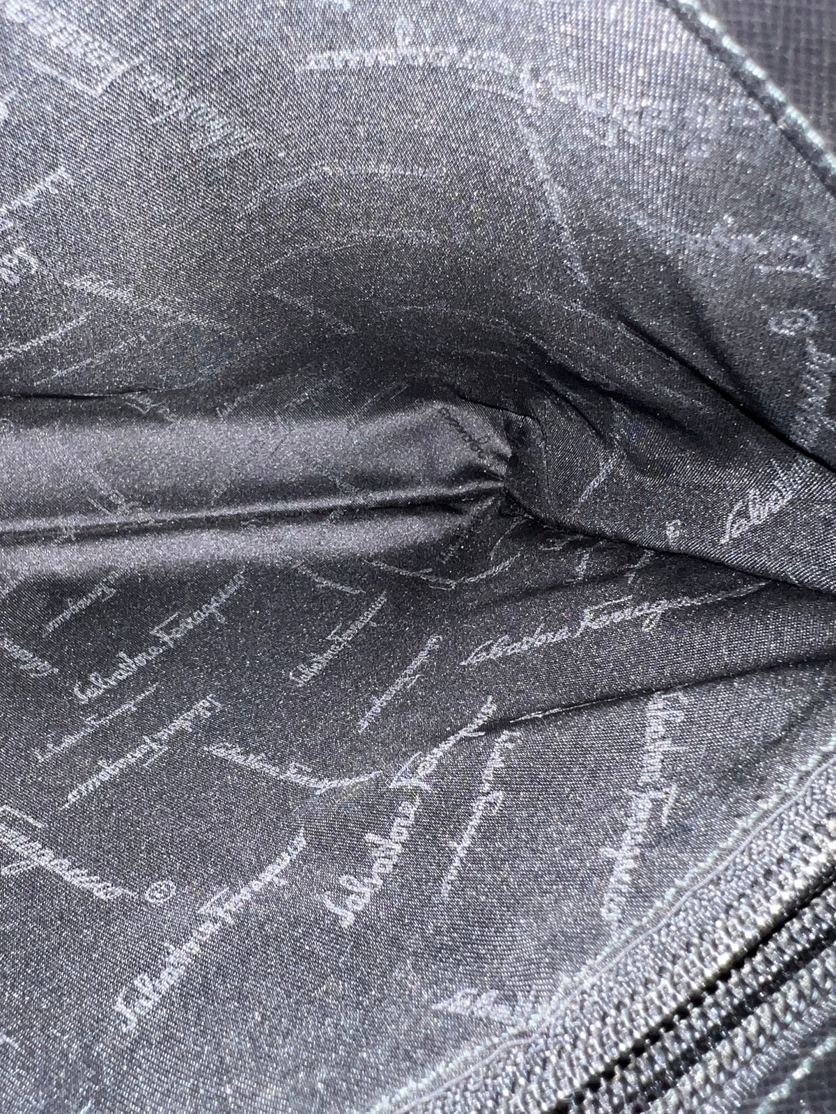 Black Ferragamo Tote