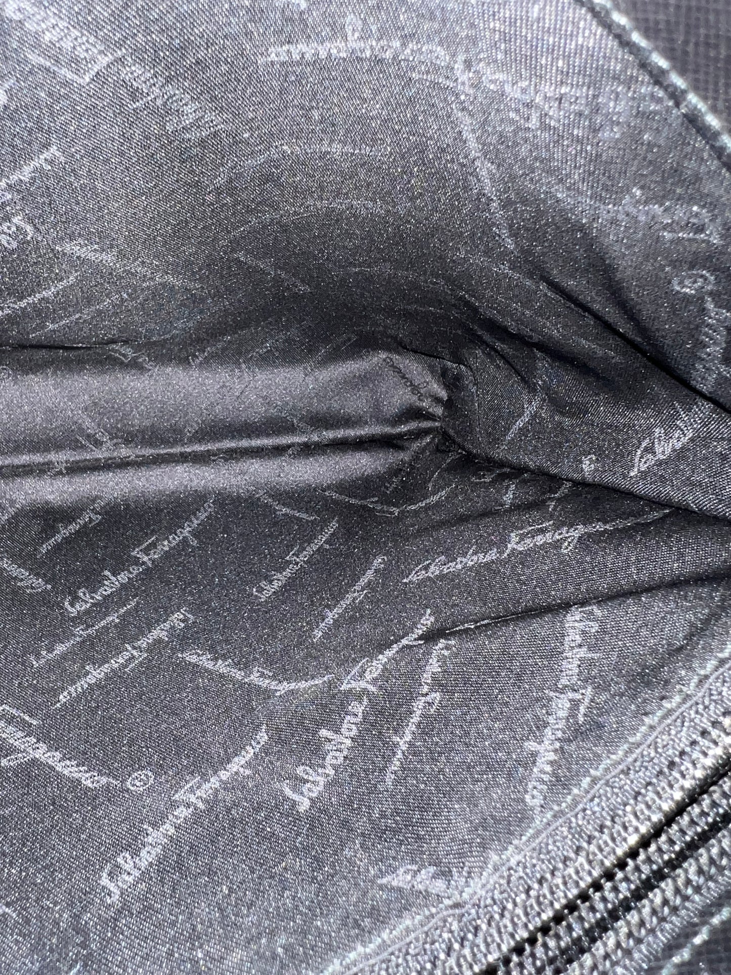 Black Ferragamo Tote