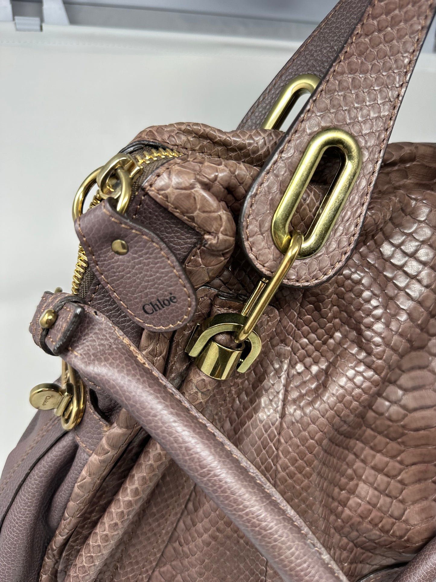 Chloe Paraty Brown Python