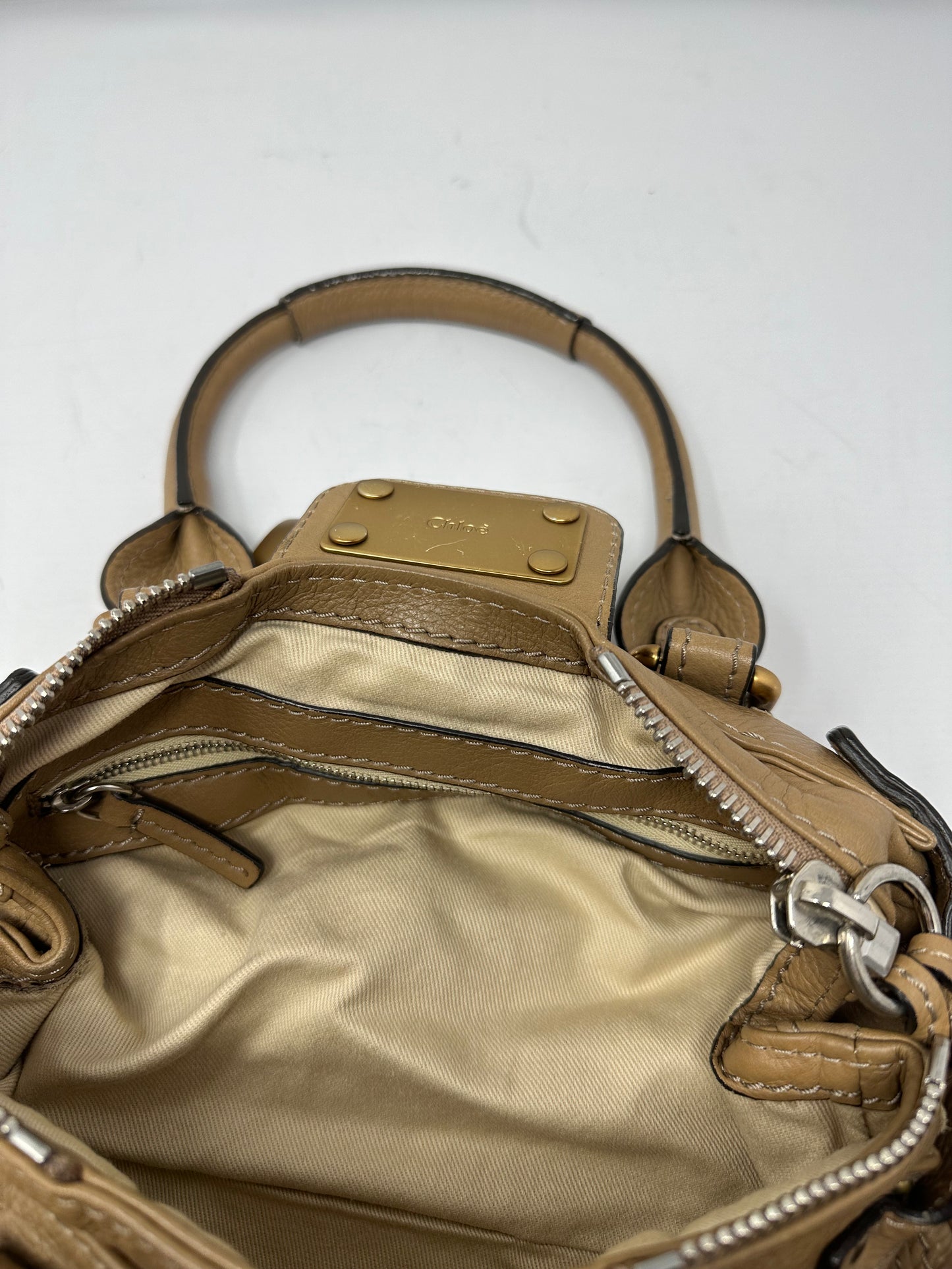 Chloe Mini Paddington Beige