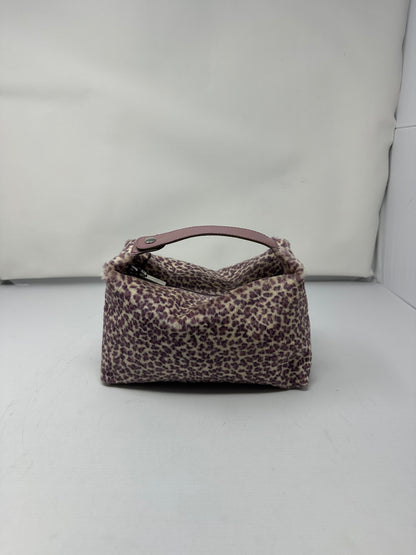 Bottega Venetta Purple Cheetah Pony Hair
