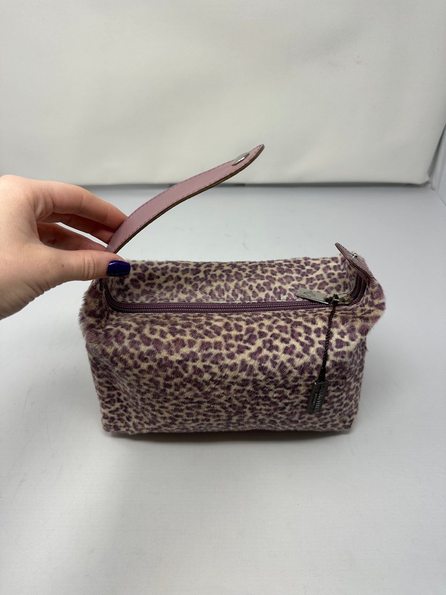 Bottega Venetta Purple Cheetah Pony Hair