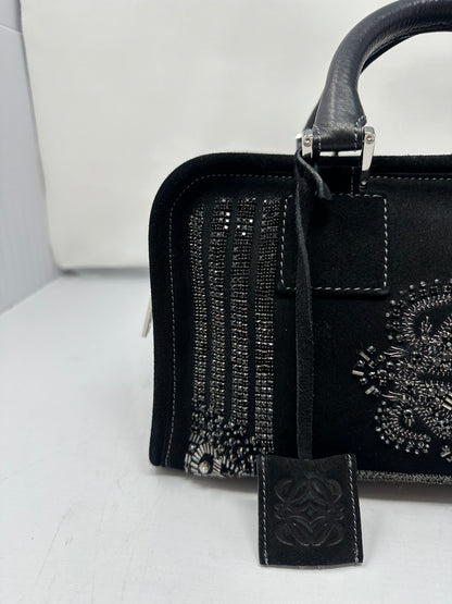 Loewe Amazona Black Suede Beads (original duster bag)