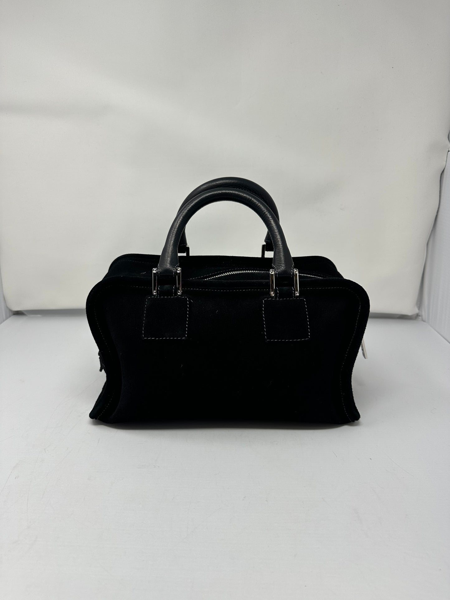 Loewe Amazona Black Suede Beads (original duster bag)
