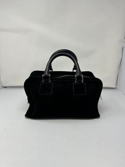 Loewe Amazona Black Suede Beads (original duster bag)
