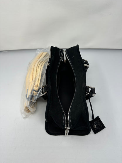 Loewe Amazona Black Suede Beads (original duster bag)