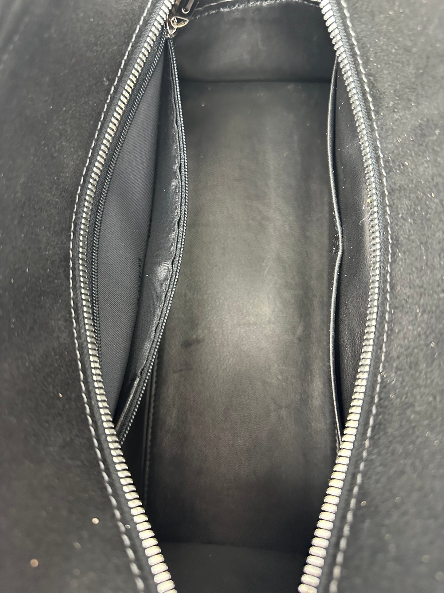 Loewe Amazona Black Suede Beads (original duster bag)