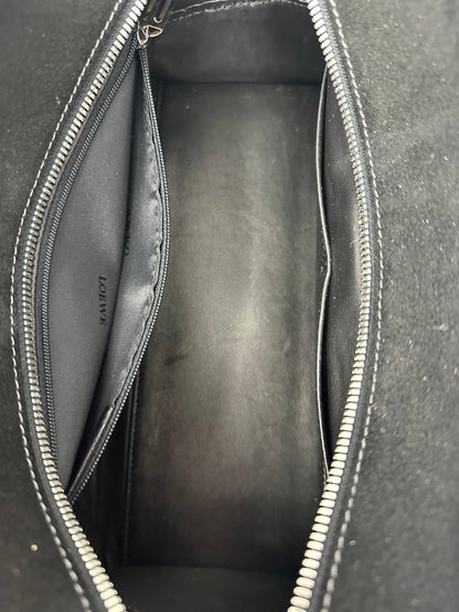 Loewe Amazona Black Suede Beads (original duster bag)