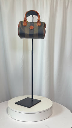 Fendi Pequin Mini Boston Bag