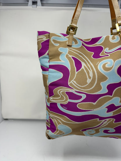 Fendi Psychedelic Swirl Small Tote