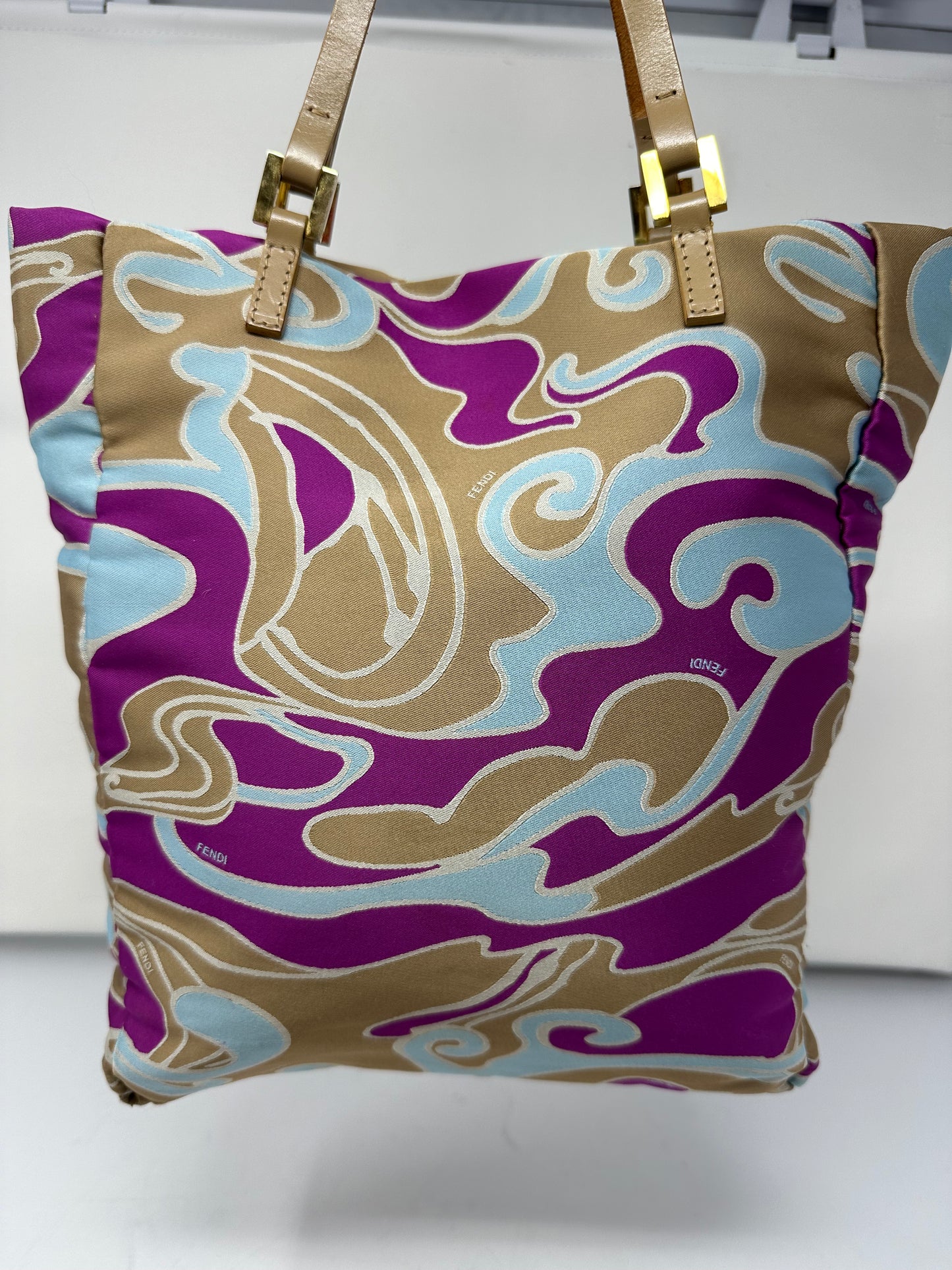 Fendi Psychedelic Swirl Small Tote